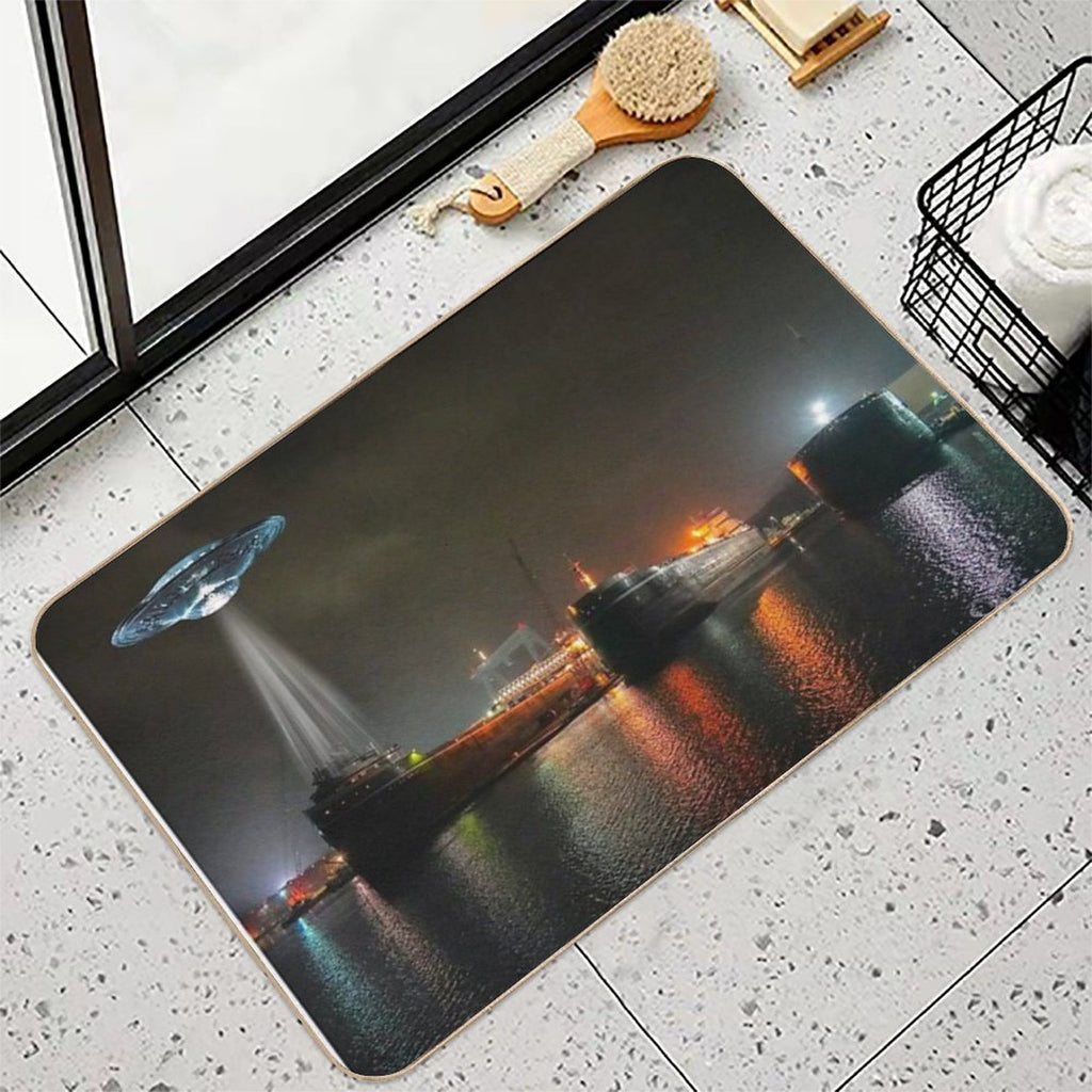 Unidentified Freight Object  Eco-Friendly Bath Mat