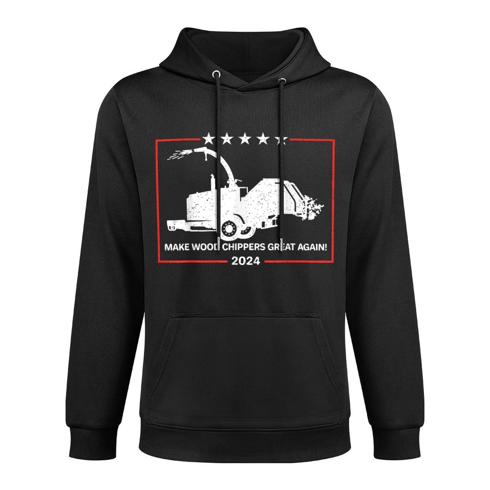 Make Wood Chippers Great Again 2024 Colorfast Hoodie