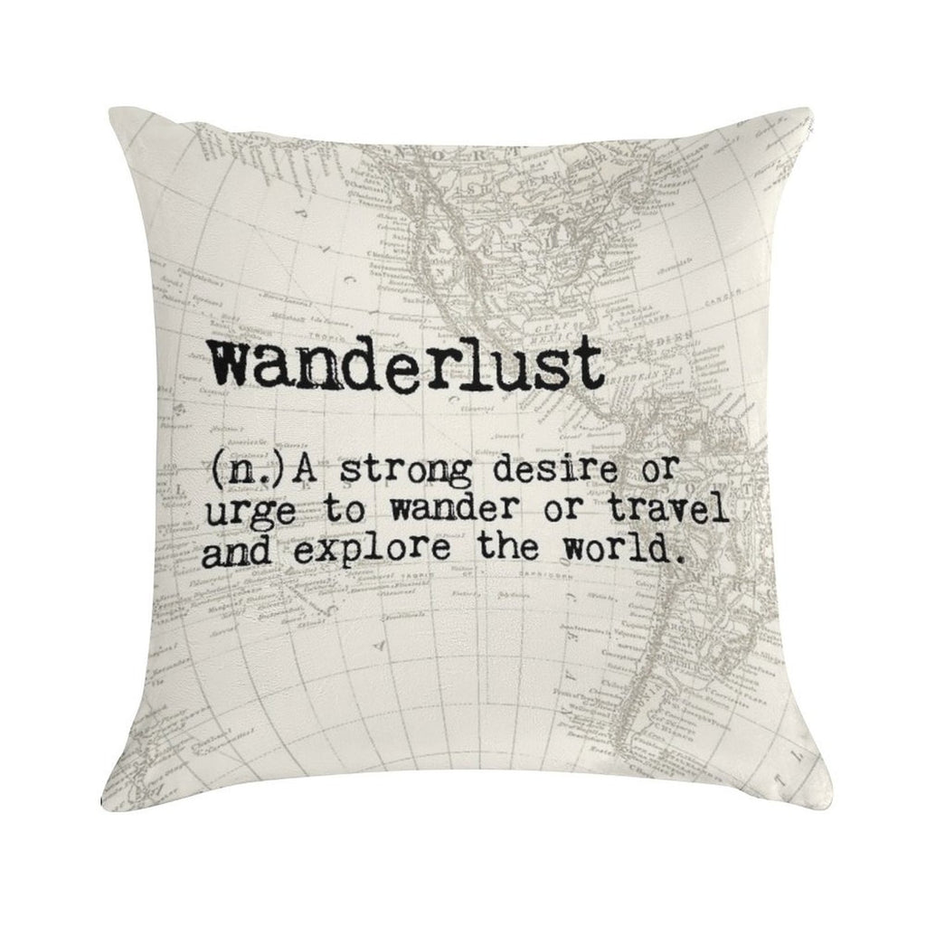 Wanderlust Soft Anti-Pilling Throw Pillow