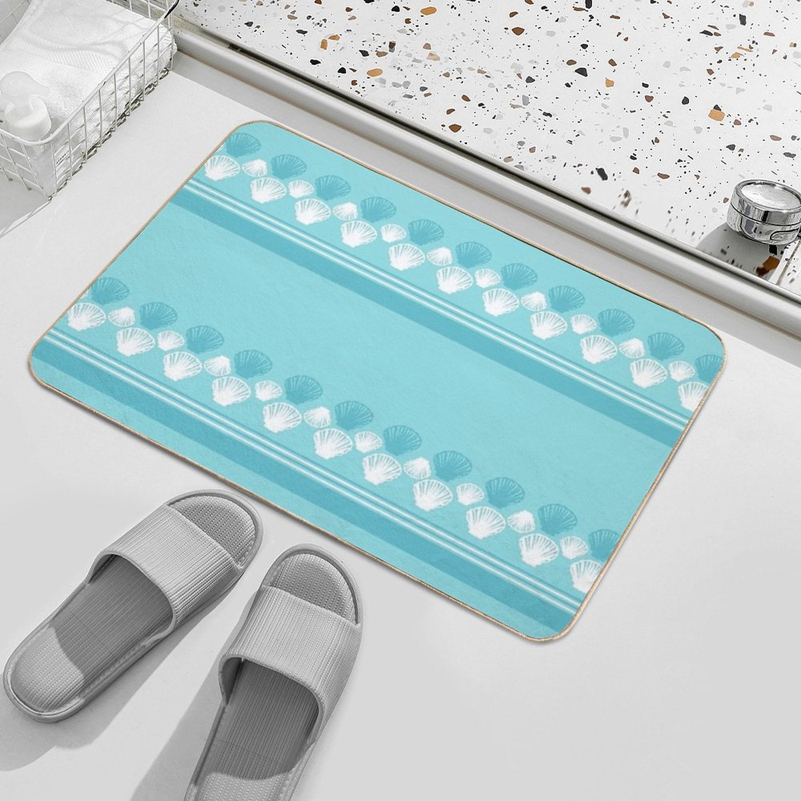 Aqua Summer  Pet-Safe Bath Mat