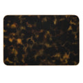 Tortoise Shell Classy Animal Pattern  Dirt-Trapping Bath Mat