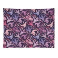 Dragon Fire Dark Pink & Purple Tapestry