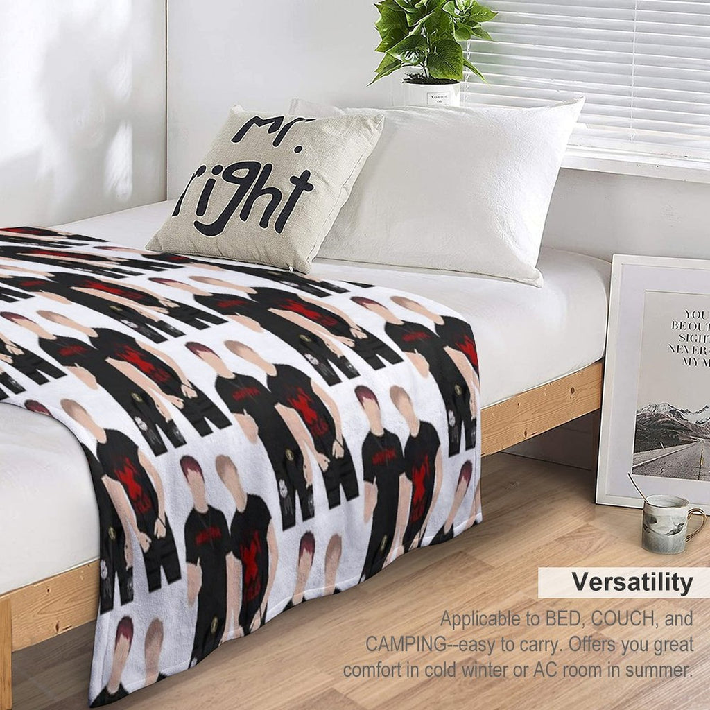 Sam And Colby Compact Throw Blanket