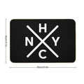 NYHC New York Hardcore Punk Rock  Non-Slip Bath Mat