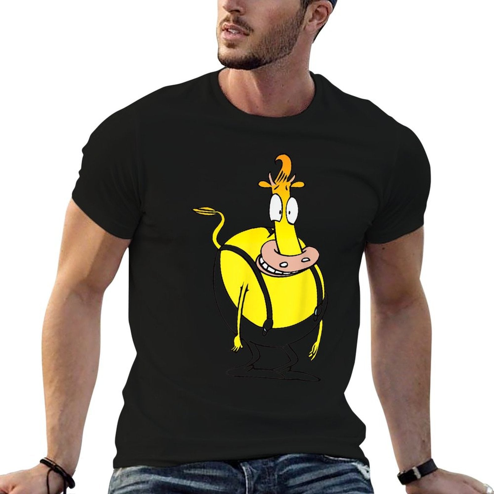 Nickelodeon Rockos Modern Life Character Heffer Wolfe  Classic T-Shirt