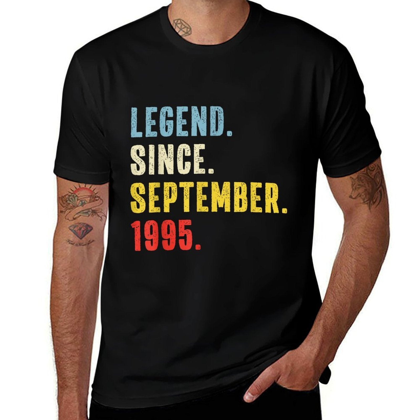 30 Year Old Legend Since September 1995 Retro 30th Birthday  Soft T-Shirt