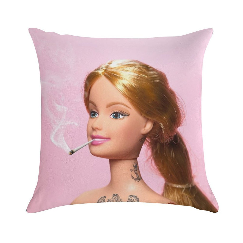 Doll Grown Up Soft Multiple Sizes Throw Pillow