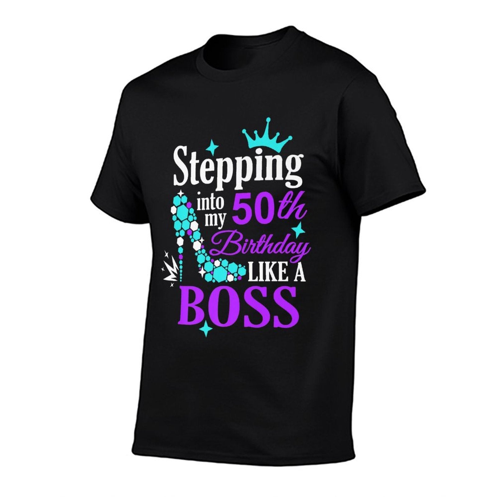 50th Birthday Gift for Her Gift For Girl Party Fun Years Old Premium  Quick-drying T-Shirt