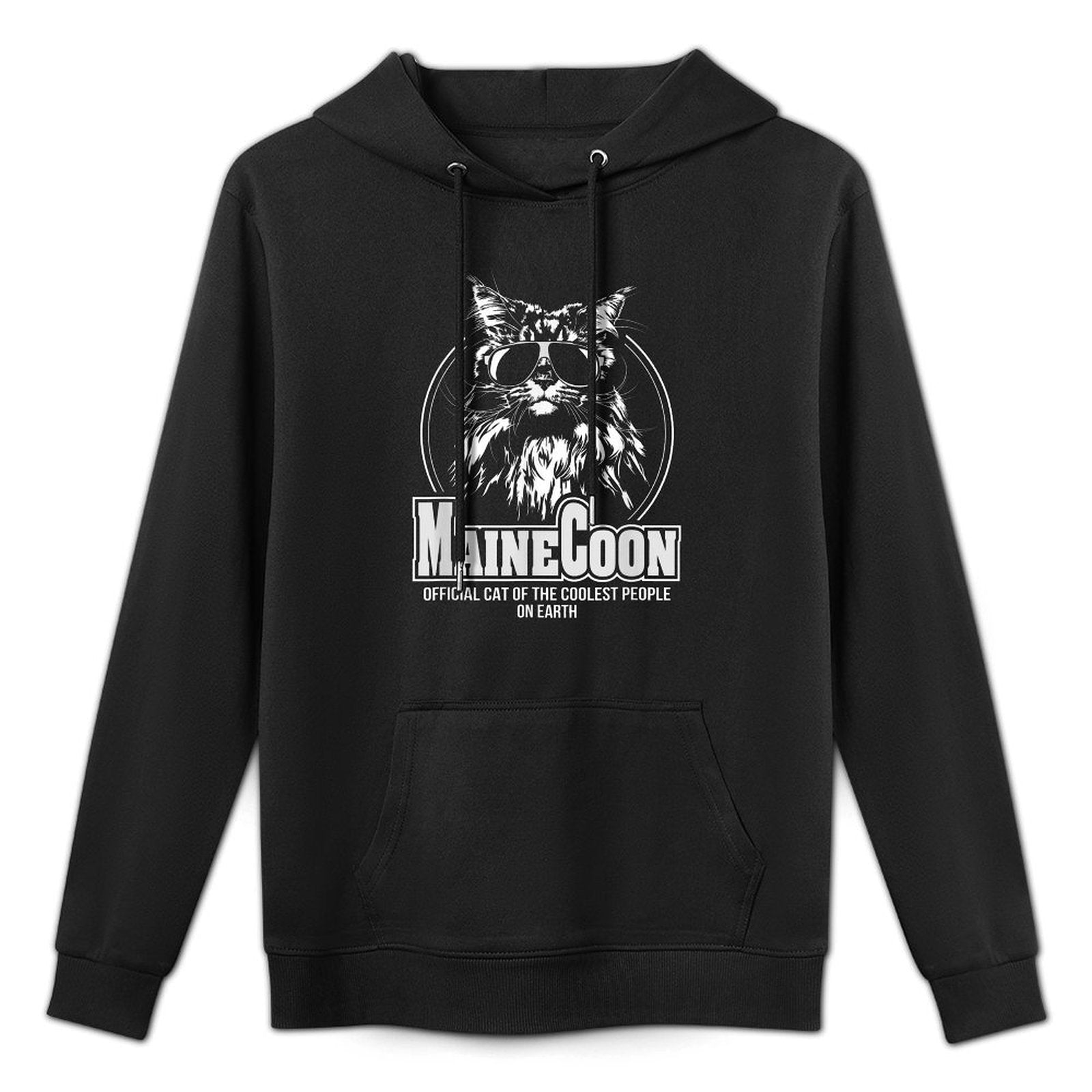 Funny Proud Maine Coon Cool Cat for Men Women Girls Kids Colorfast Hoodie