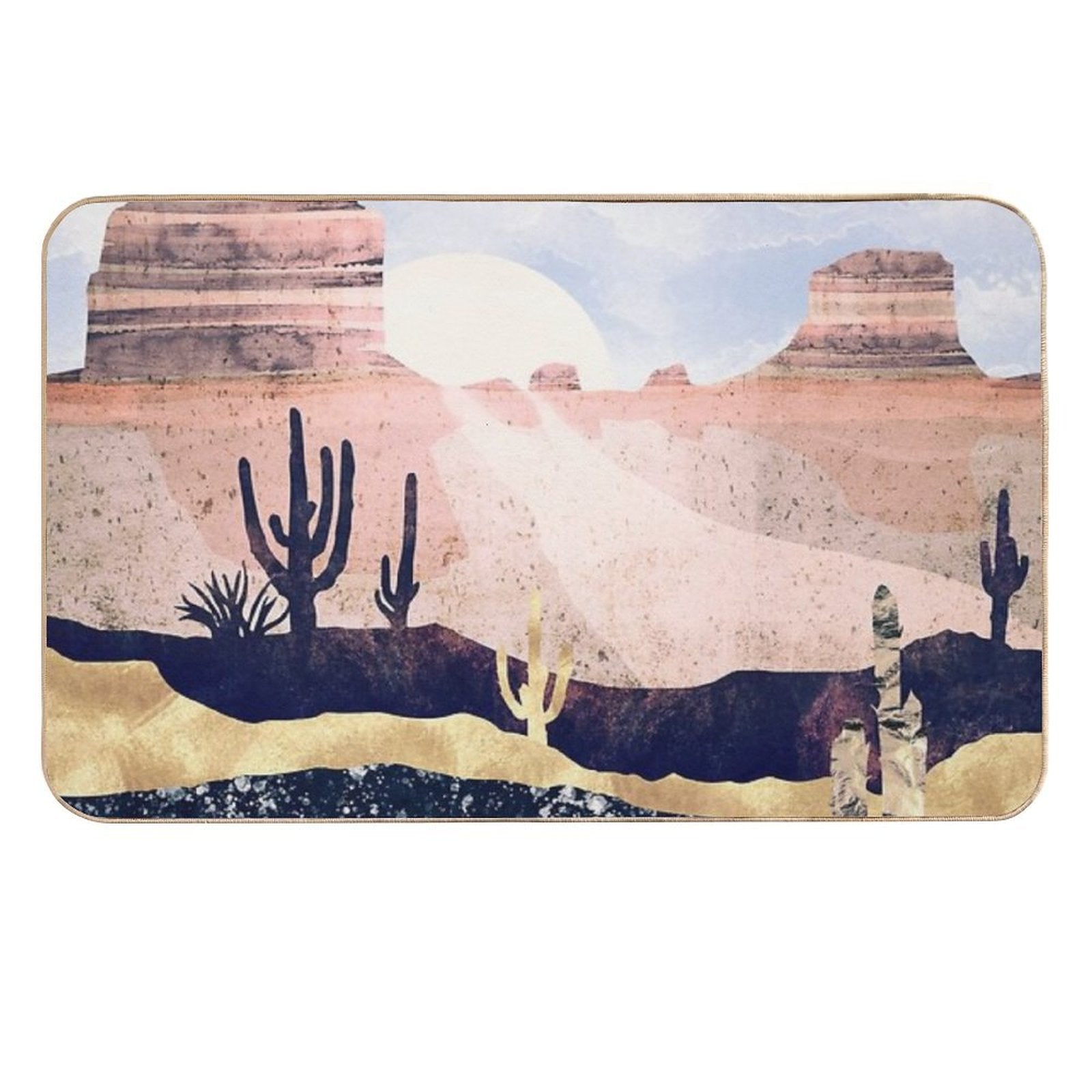 Autumn Desert  Rapid-Drying Bath Mat