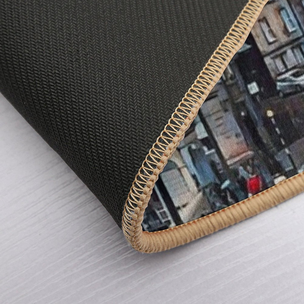 Edinburgh Skyline  Versatile Bath Mat