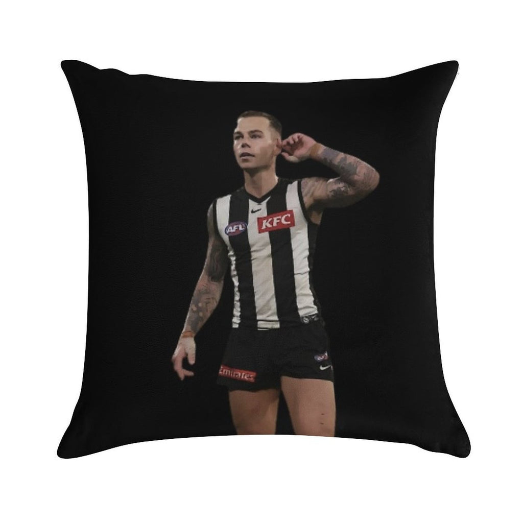 Jamie Elliott Clutch Goal Celebration Soft Easy Maintenance Throw Pillow