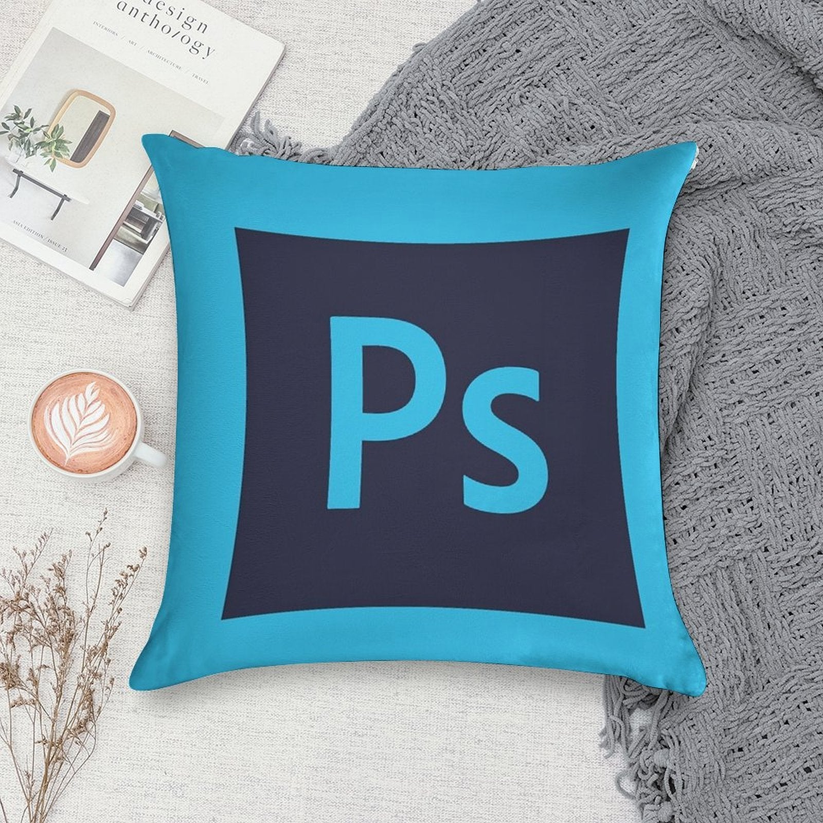 Photoshop Soft Home Decor Throw Pillow
