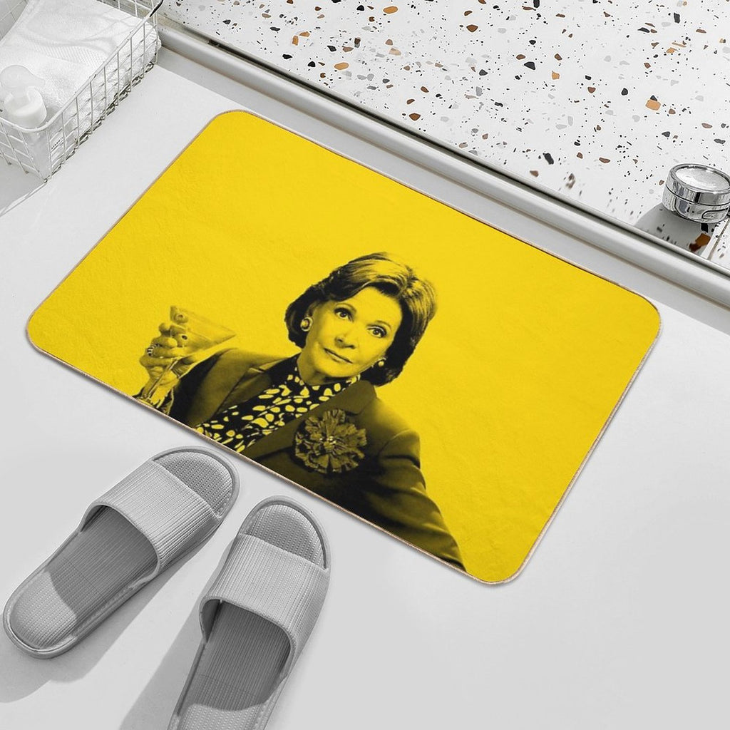 Lucille Bluth Arrested Development  Repositionable Bath Mat