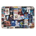 Christmas Film Collage  Long-Lasting Bath Mat