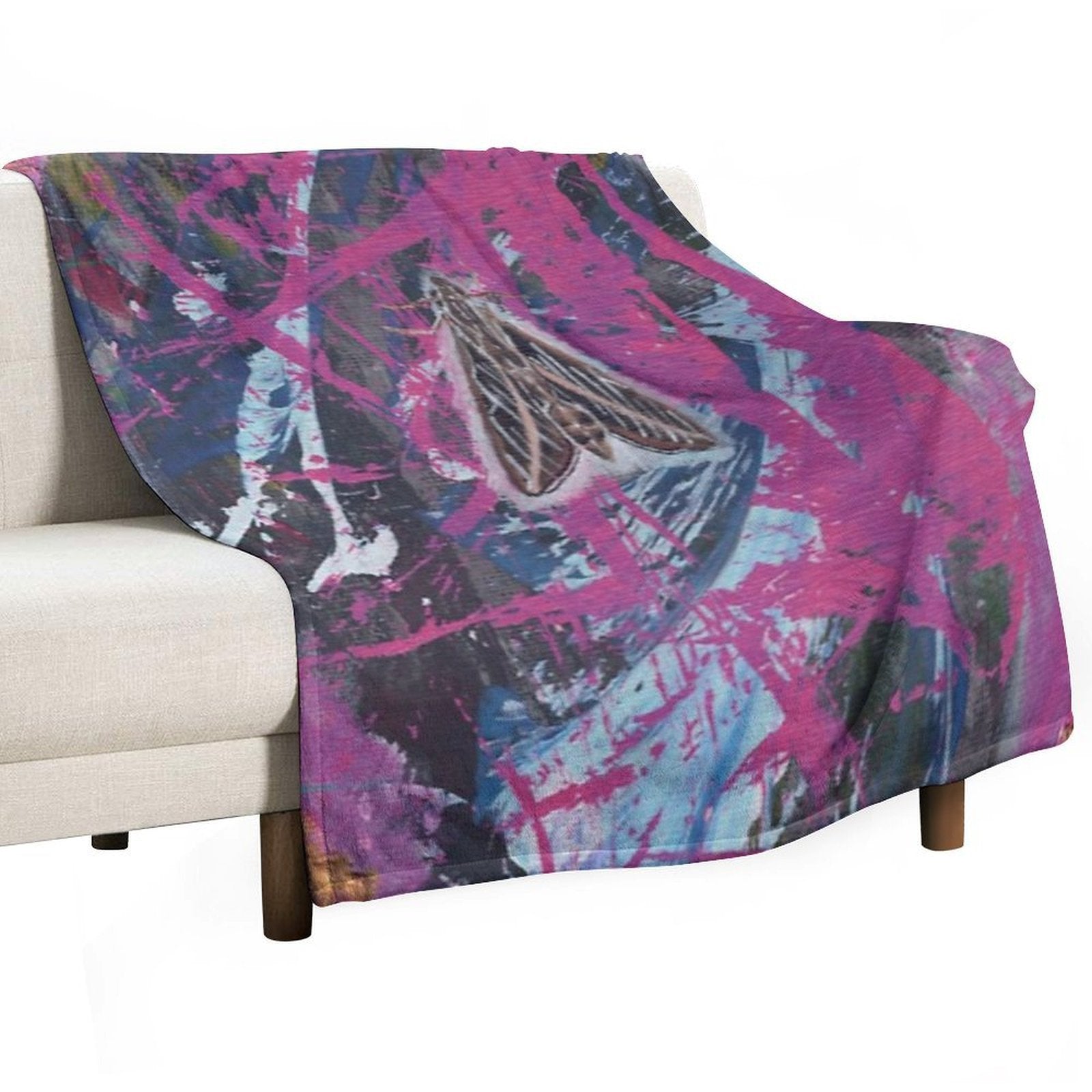 I've Been Here before Shrink-resistant Throw Blanket