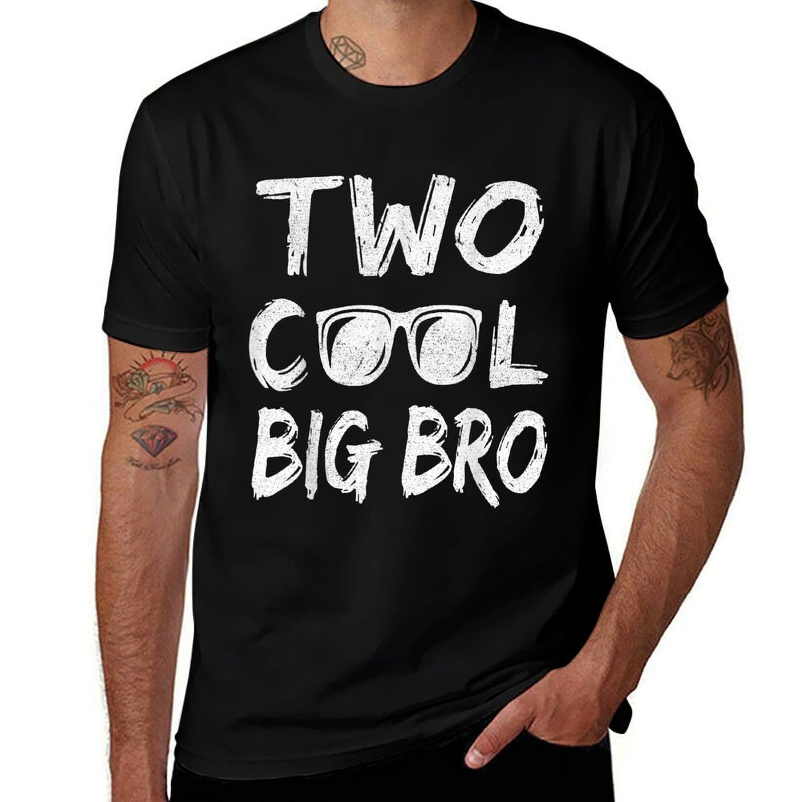 Big Brother Of The Birthday Boy Two Cool 2nd Bday Family  Polyester Blend T-Shirt