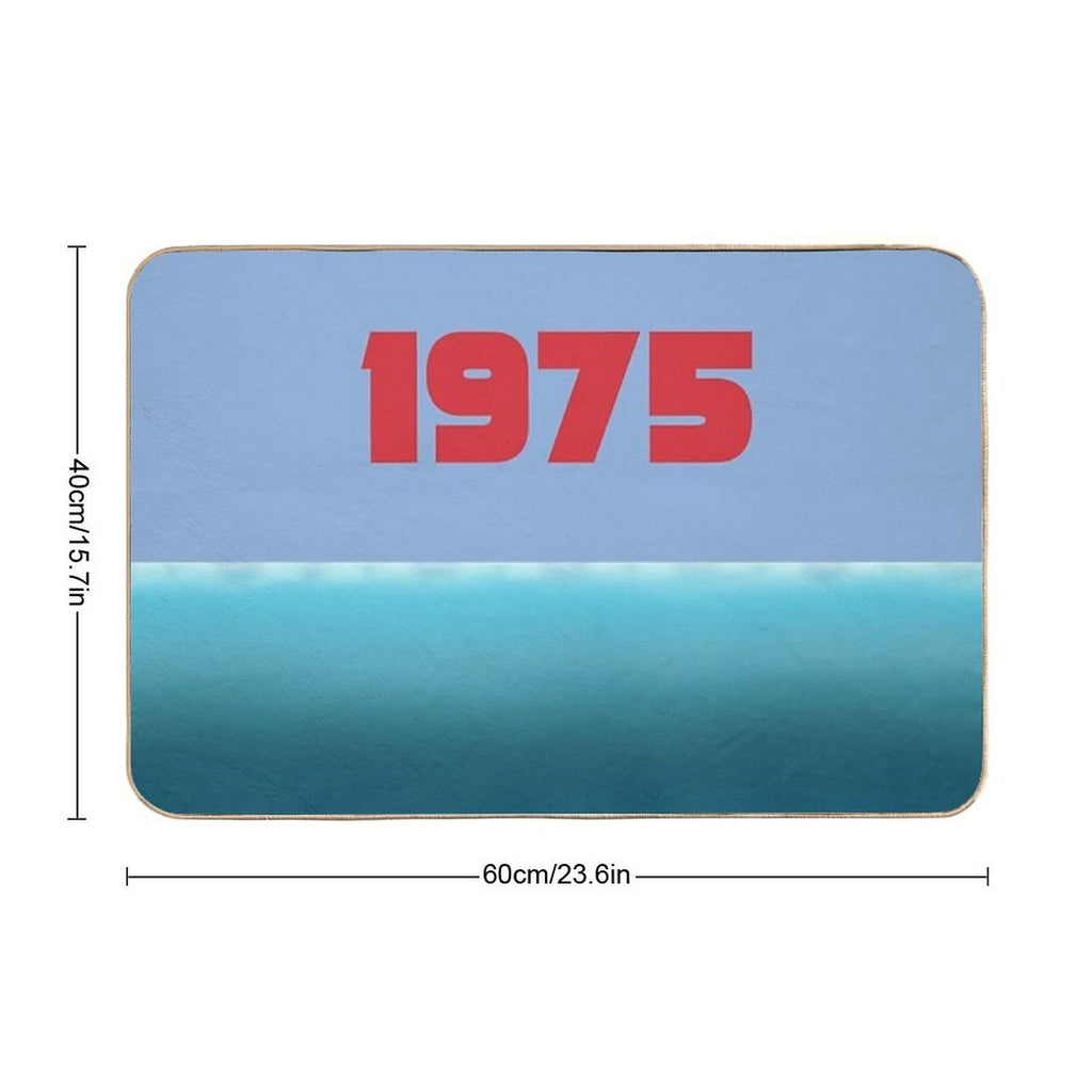 Jaws Movie 1975. Birthday Party Gifts. Officially Licensed Merch.  Dirt-Trapping Bath Mat