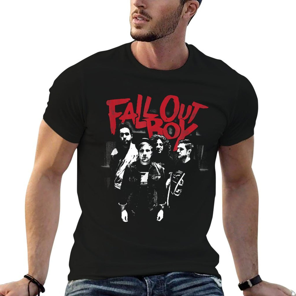 Fall Out Boy - Punk Scratch Photo  Vintage-inspired T-Shirt