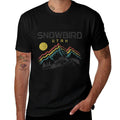 Snowbird Utah Ski Winter Sports Skiing Skier  Polyester Blend T-Shirt