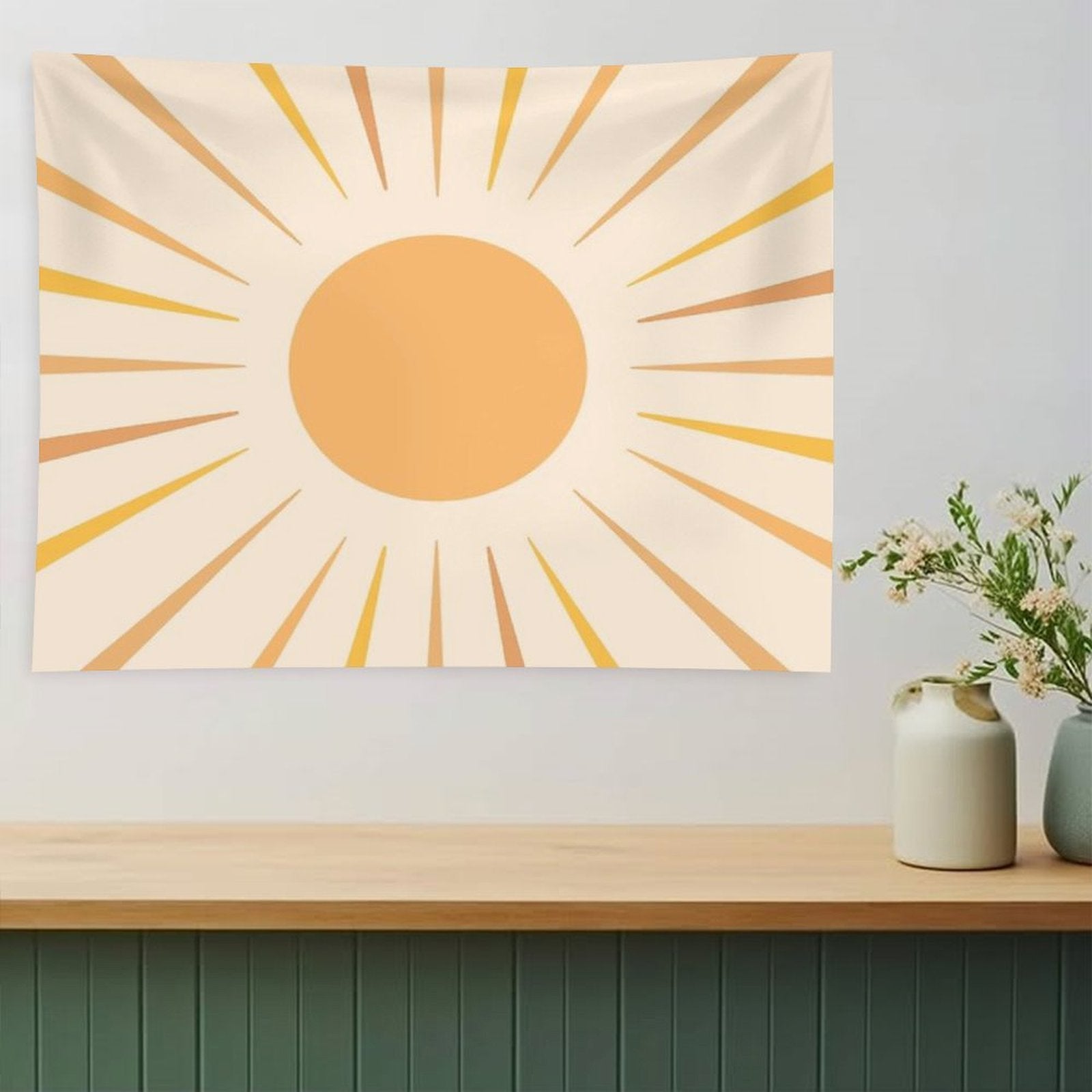 Boho Sun Sunrise Tapestry