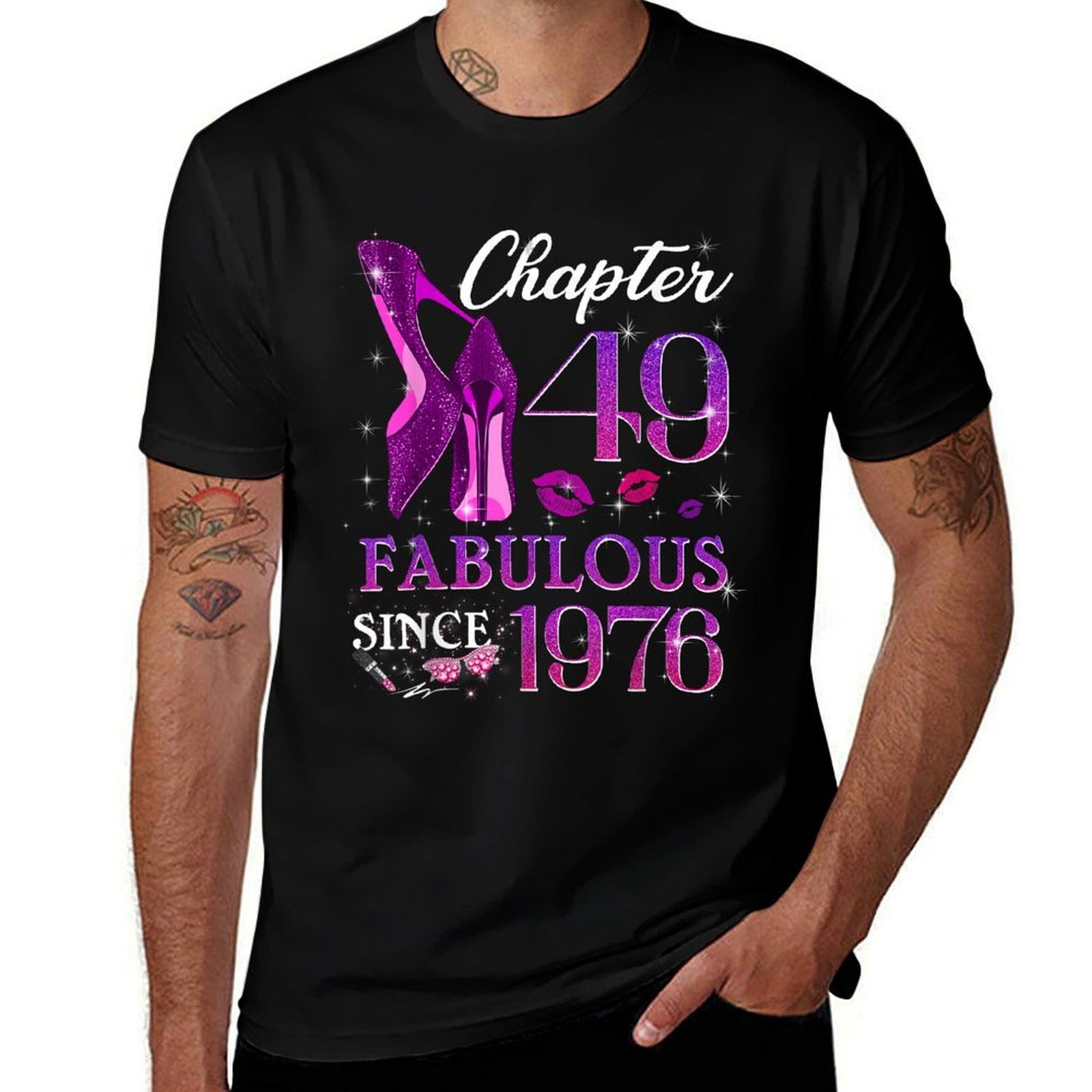 Chapter 49 Fabulous Since 1976 49th Birthday Queen Diamond  Breathable T-Shirt