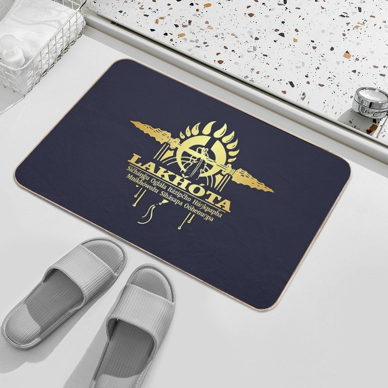 Lakhota (NA)  Easy Maintenance Bath Mat