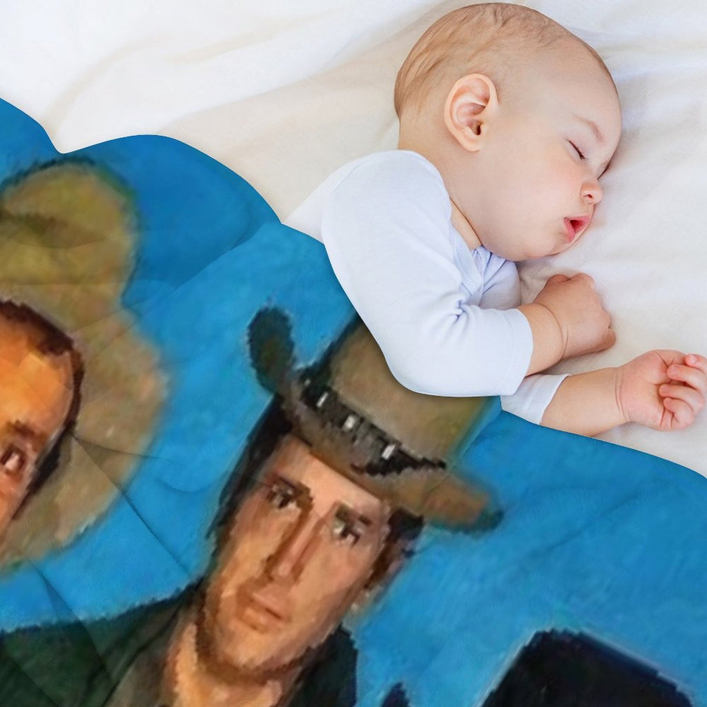 BONANZA Family Anti-pilling Throw Blanket