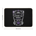 Strange And Unusual - Creepy Cute Goth - Occult  Toxin-Free Bath Mat