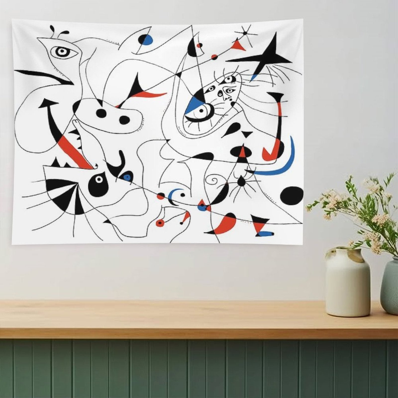 Joan Mirò #5 Tapestry