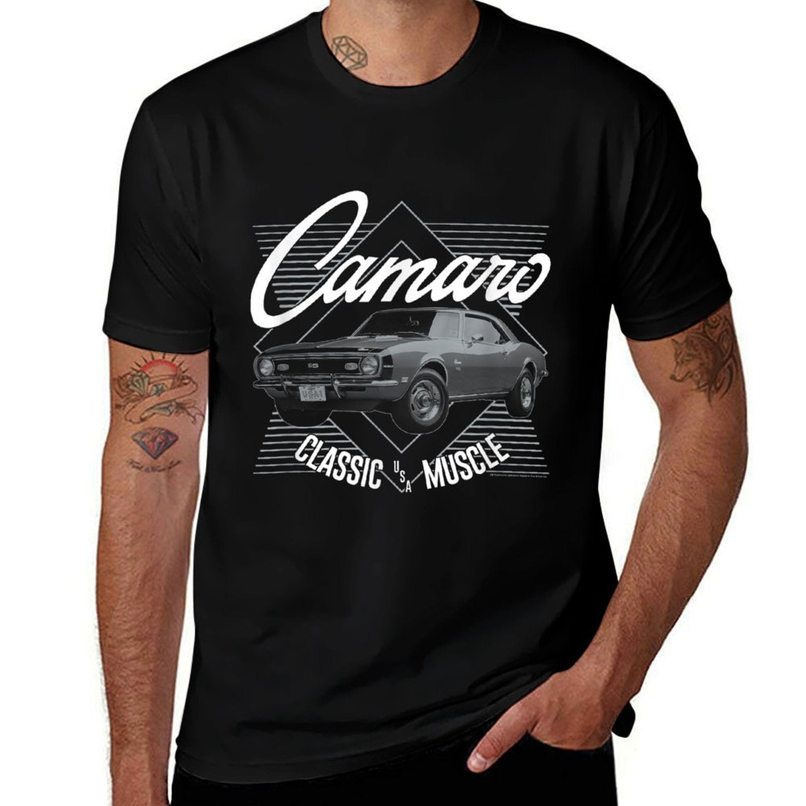 Chevrolet Camaro Classic Muscle USA  #33257  Odor-resistant T-Shirt