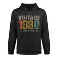 Vintage 1980 Limited Edition 45th Birthday Gifts 45 Year Old Casual Wear Hoodie
