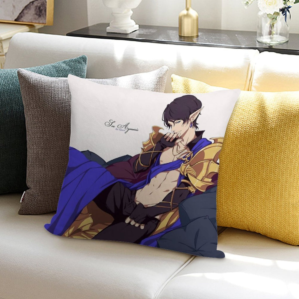Ser Aymeric Soft Gift Ready Throw Pillow