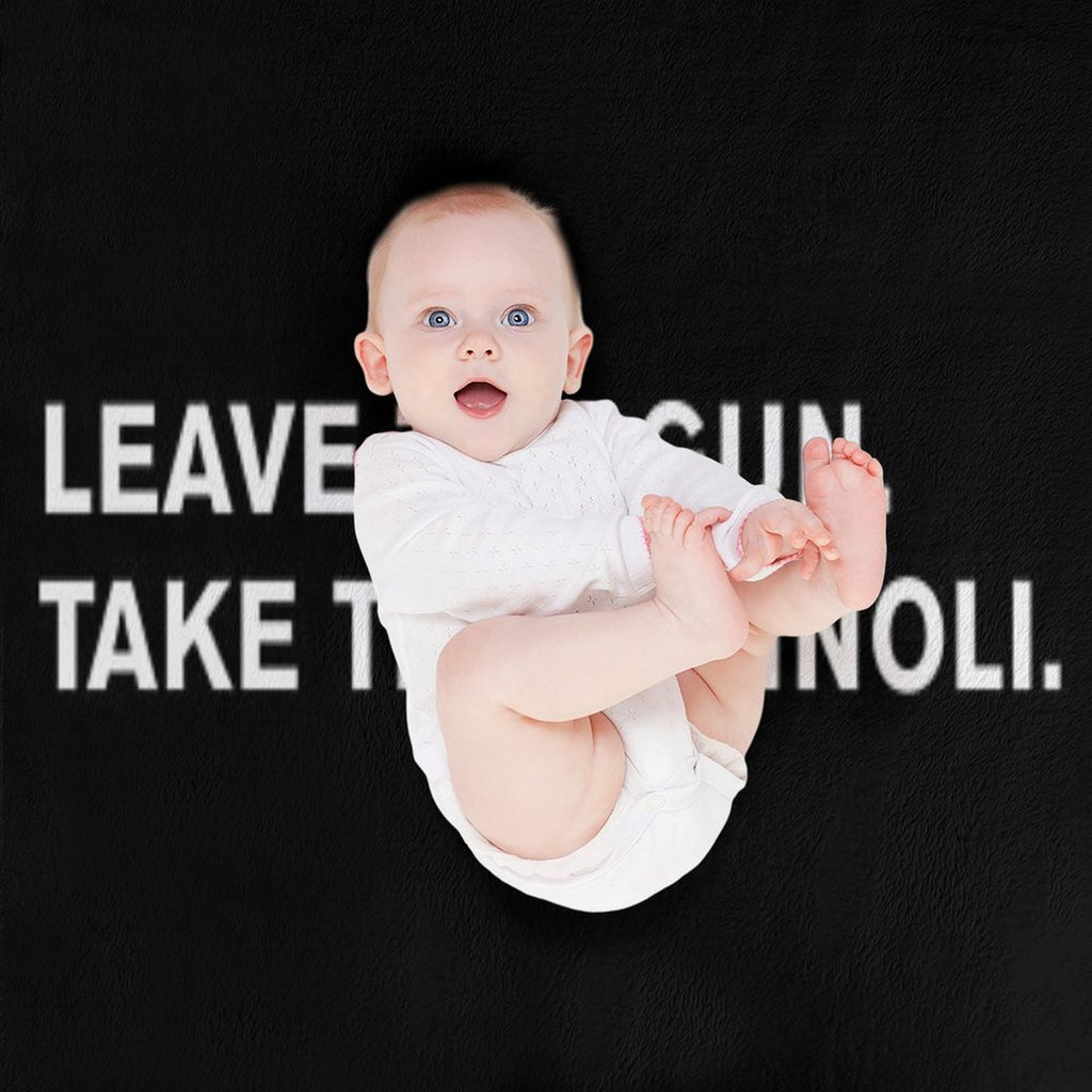 Leave The Gun. Take The Cannoli Versatility Throw Blanket