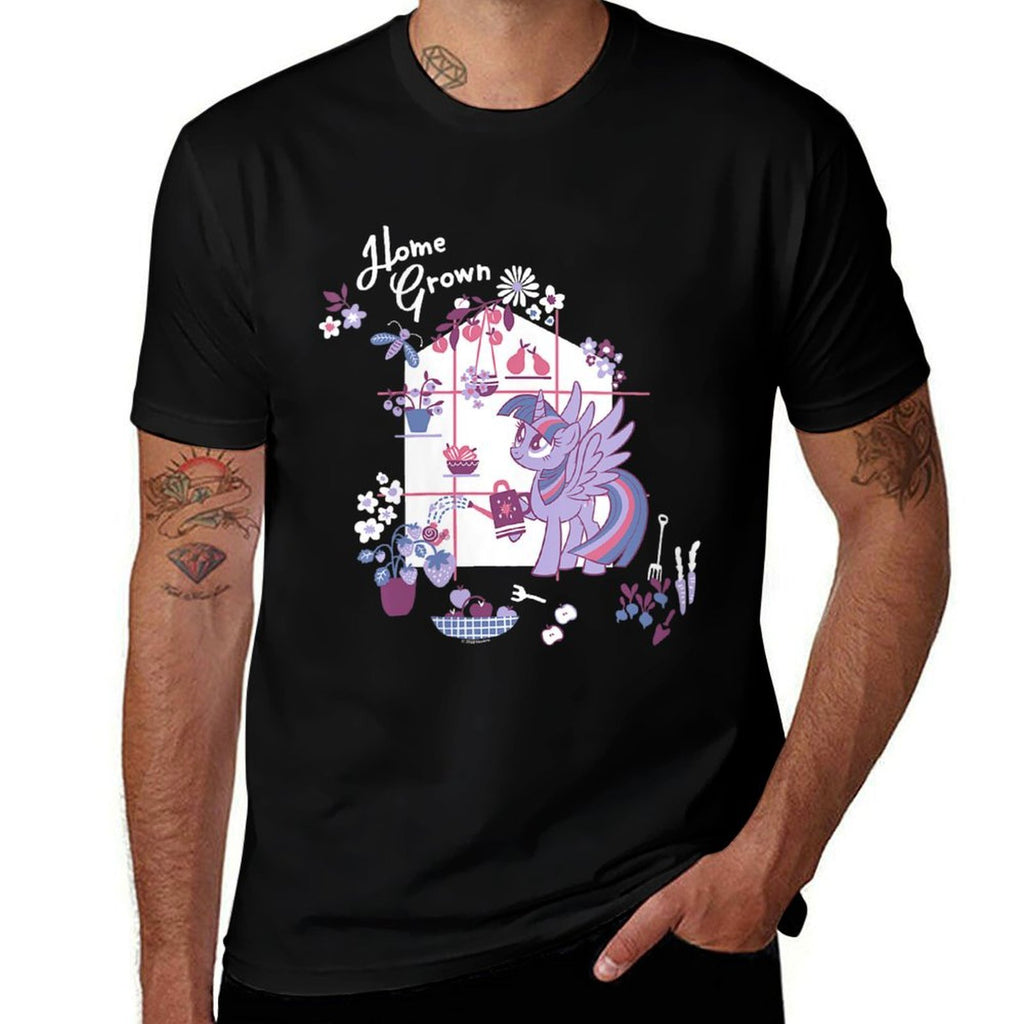 My Little Pony Friendship Is Magic Twilight Home Grown  Tagless Design T-Shirt