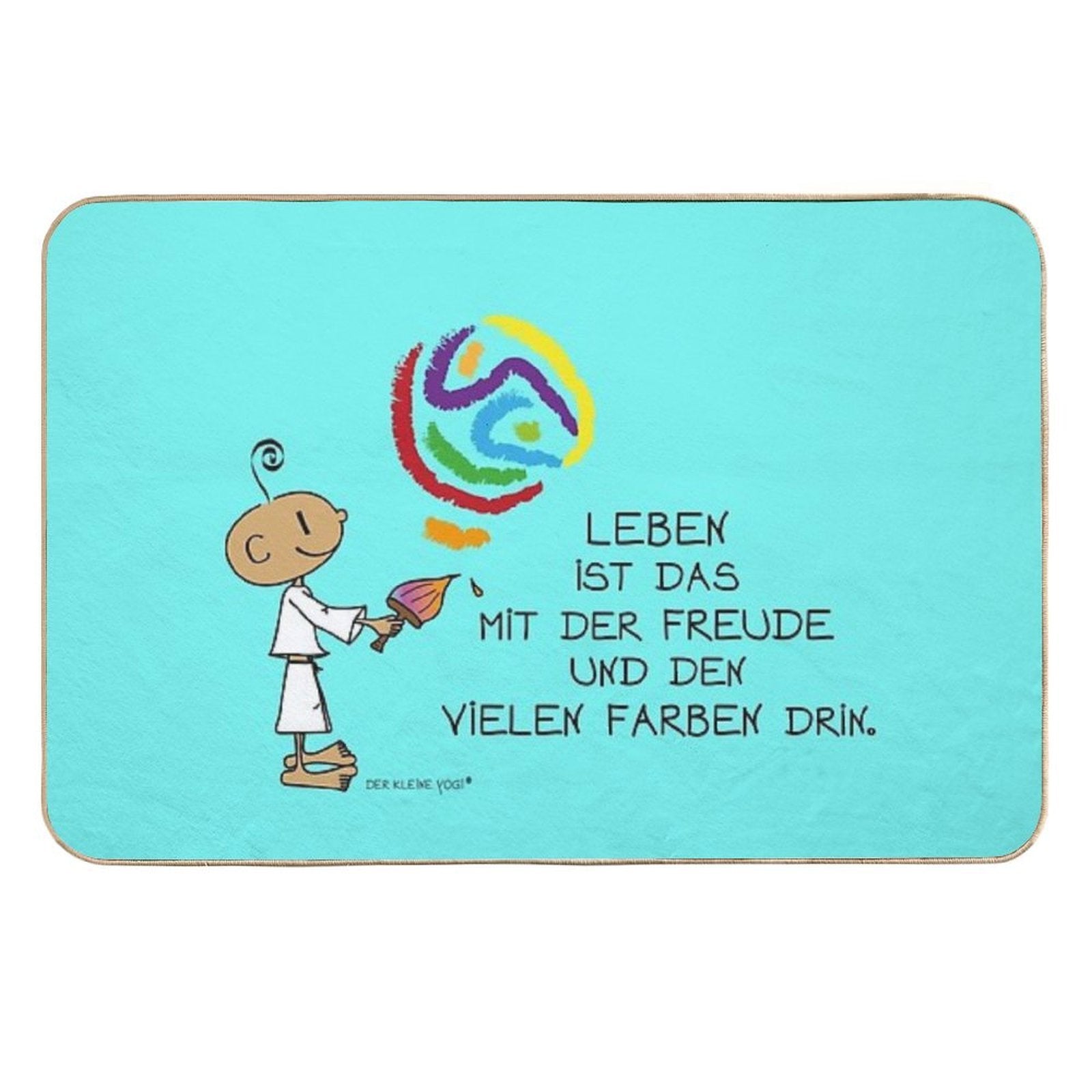 Life Is About Joy  Anti-Trip Bath Mat