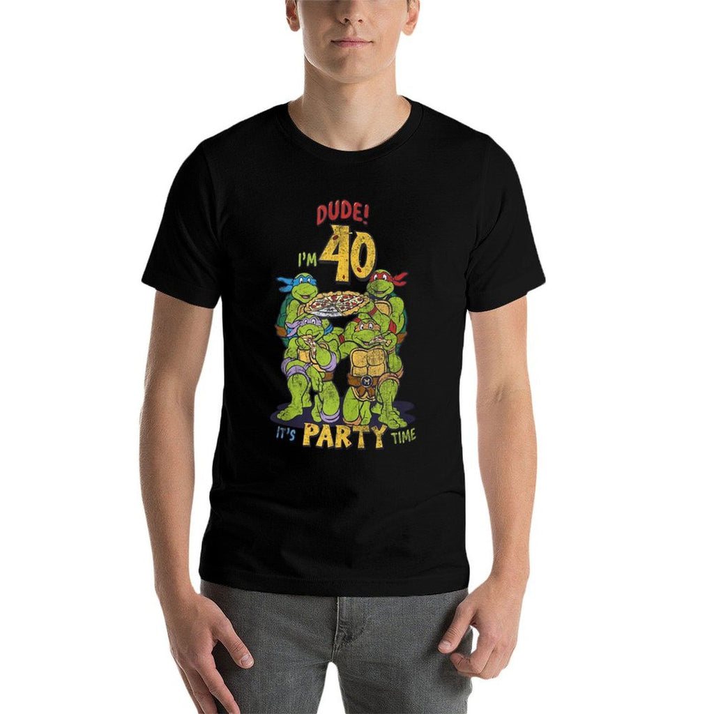 Teenage Mutant Ninja Turtles 40th Birthday Pizza Party  Classic T-Shirt