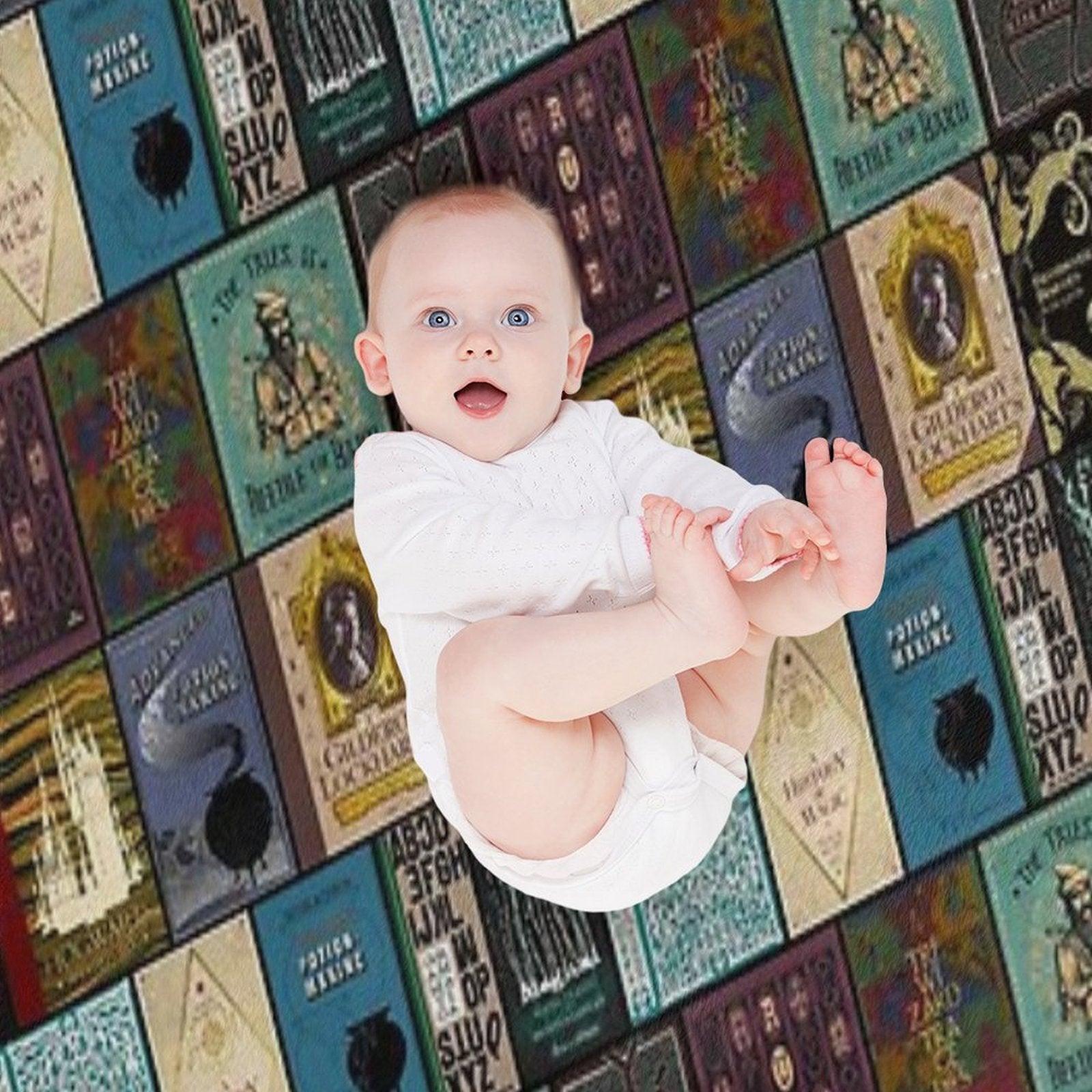 Wizarding Books Anti-pilling Throw Blanket