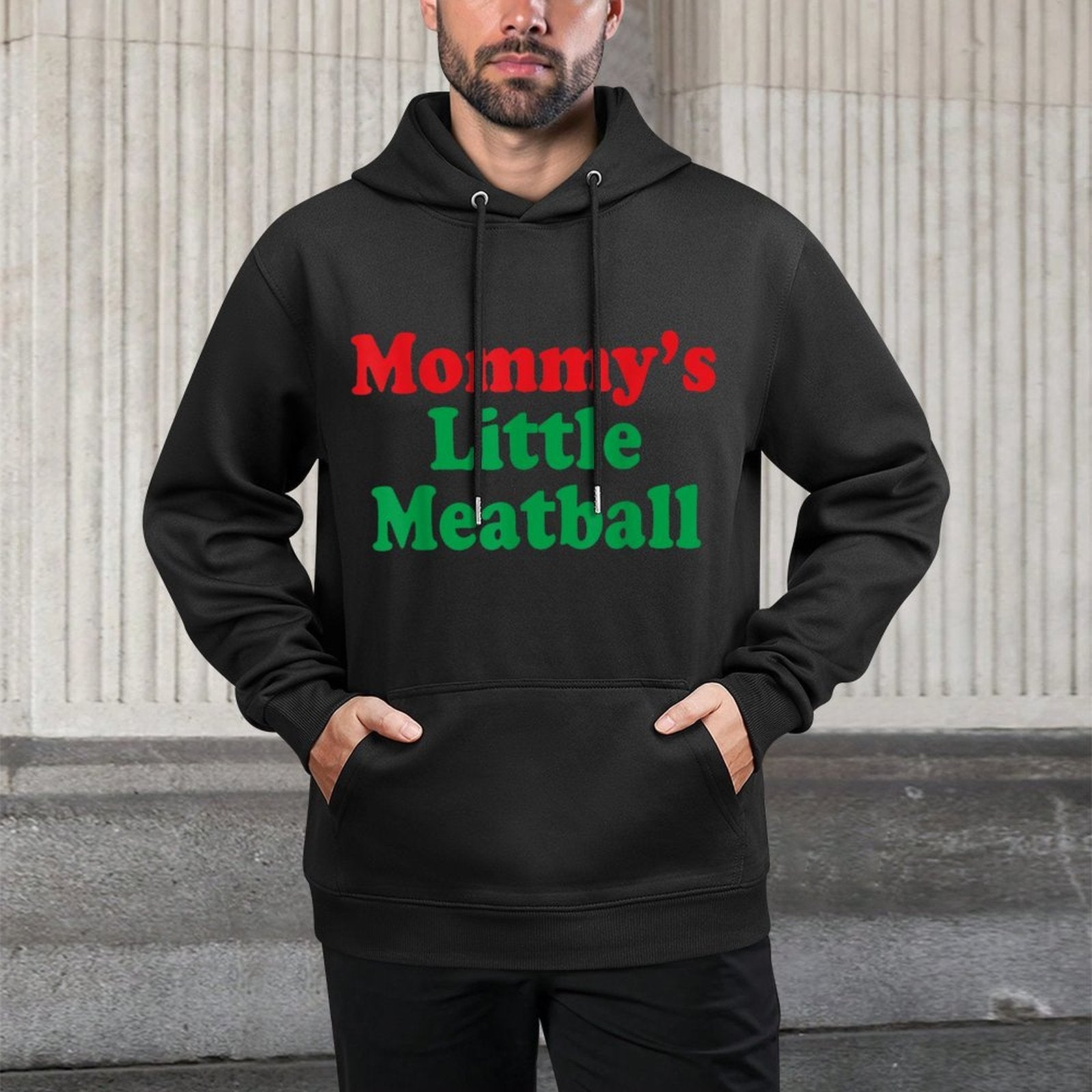 Mommys Little Meatball Italian Shape Retention Hoodie