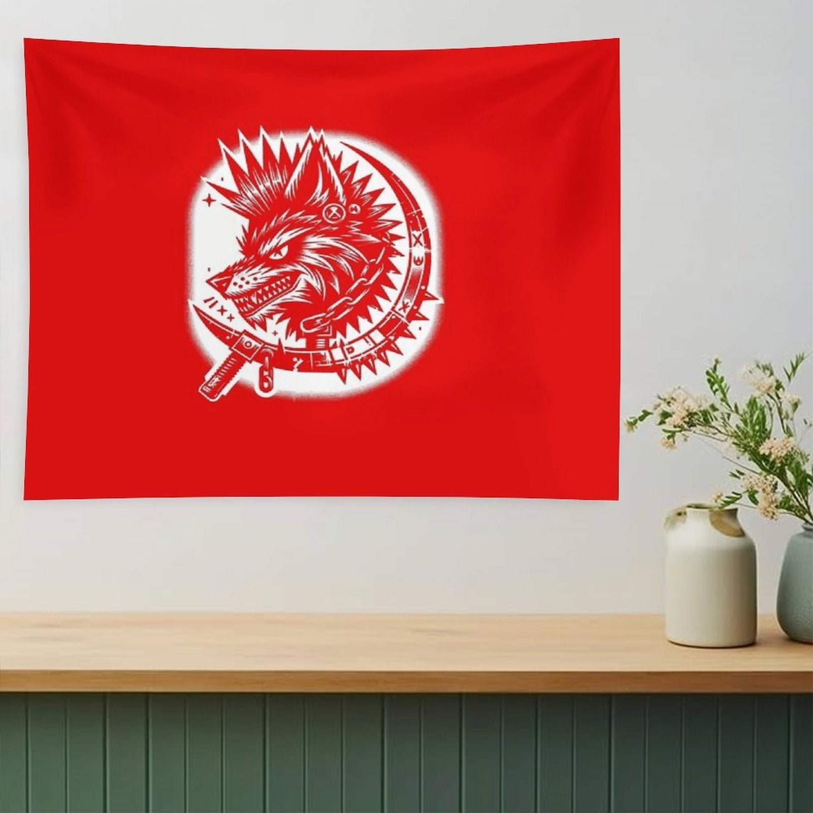 Howlers Never Bow - Red Rising Tapestry