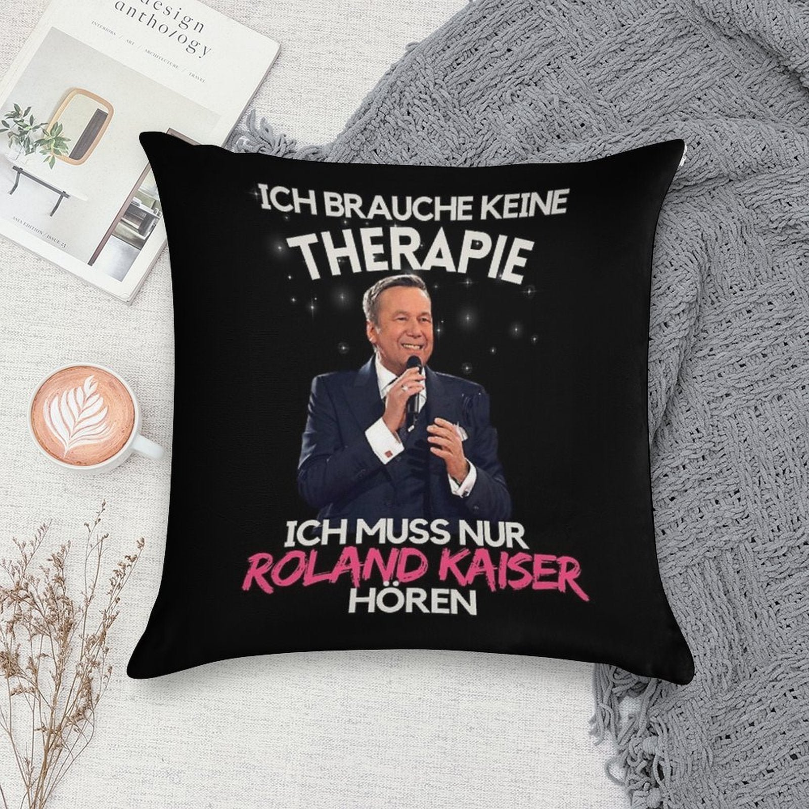 Roland Kaiser-roland Kaiser Festival- Roland Kaiser Merch Soft Home Decor Throw Pillow