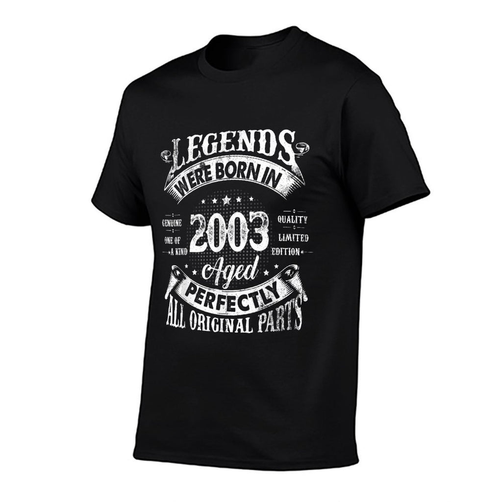 Born in 2003 21 Years Old Made in 2003 21st Birthday  Soft T-Shirt