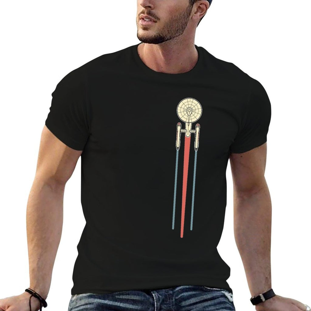 USS Enterprise Star Trek  Slim-fit Cut T-Shirt