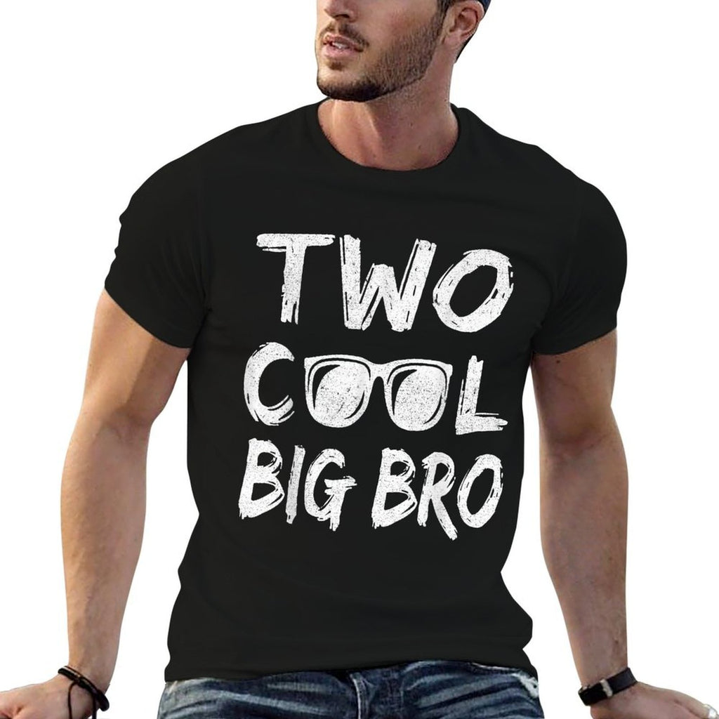 Big Brother Of The Birthday Boy Two Cool 2nd Bday Family  Polyester Blend T-Shirt
