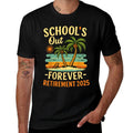 Schools Out Forever Retirement 2025 Gift Retired Teacher  Classic T-Shirt