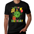 Its My 21st Birthday Watermelon Fruit  Oversized Silhouette T-Shirt