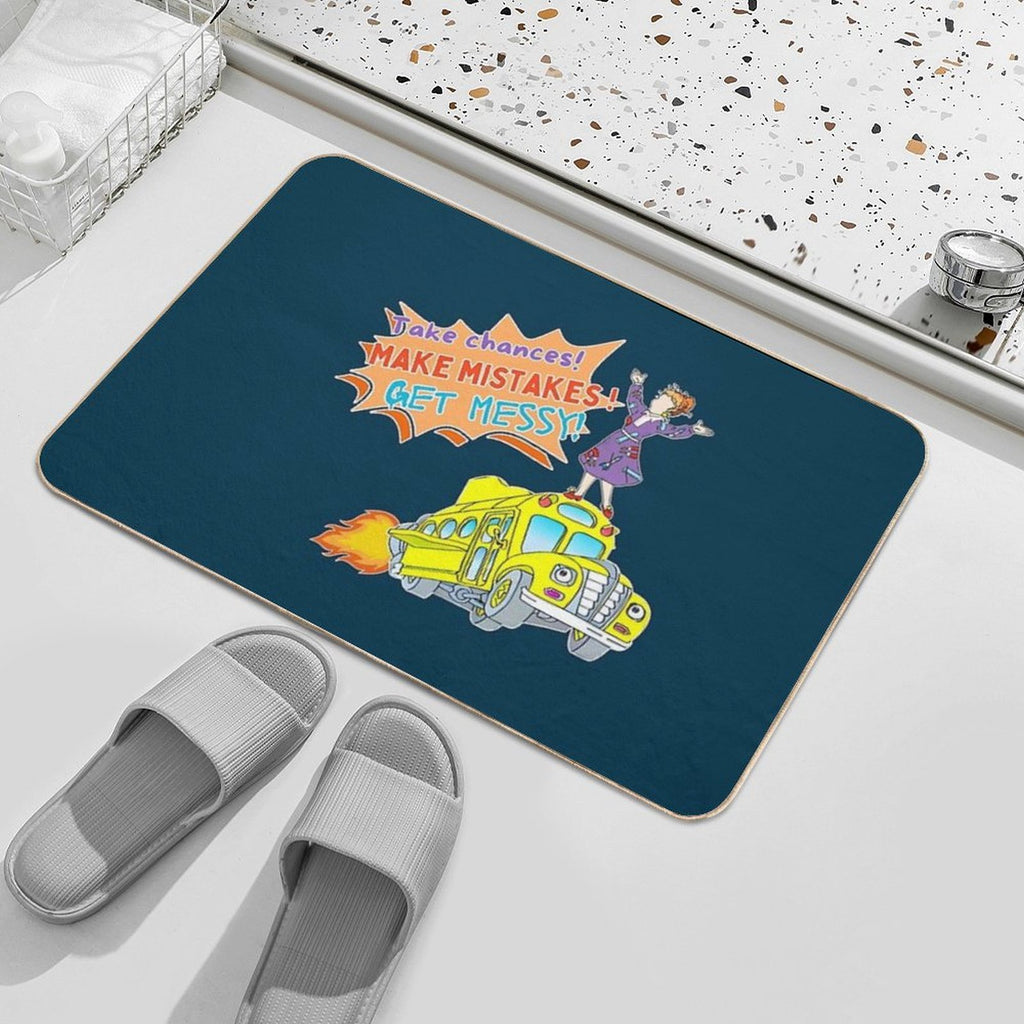 Listen to Miss Frizzle  Toxin-Free Bath Mat