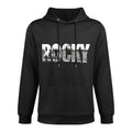 Rocky Black Classic Fit, Cotton Crew Neck, Adult Graphic Machine Washable Hoodie