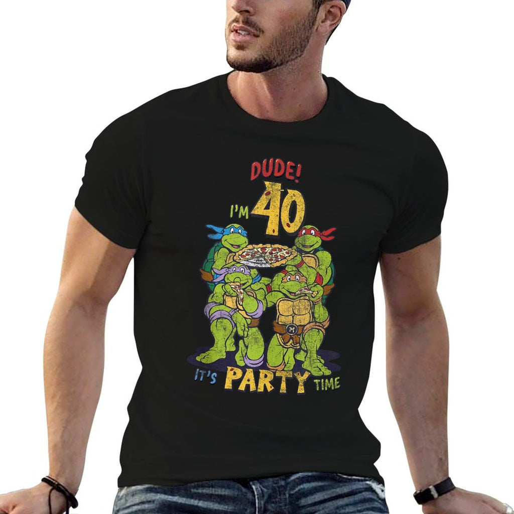 Teenage Mutant Ninja Turtles 40th Birthday Pizza Party  Classic T-Shirt
