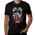 Dad Of The Two Fast Second Birthday Racing Car Family  Eco-friendly Material T-Shirt